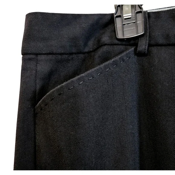 Elie Tahari, Women's Wool, Black Wide Leg Dress Pants,Trouser Style, Sz 12 - Picture 3 of 7